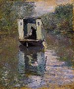 Le Bateau-atelier, Claude Monet